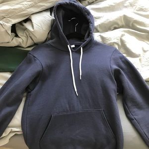 American apparels hoodie navy
